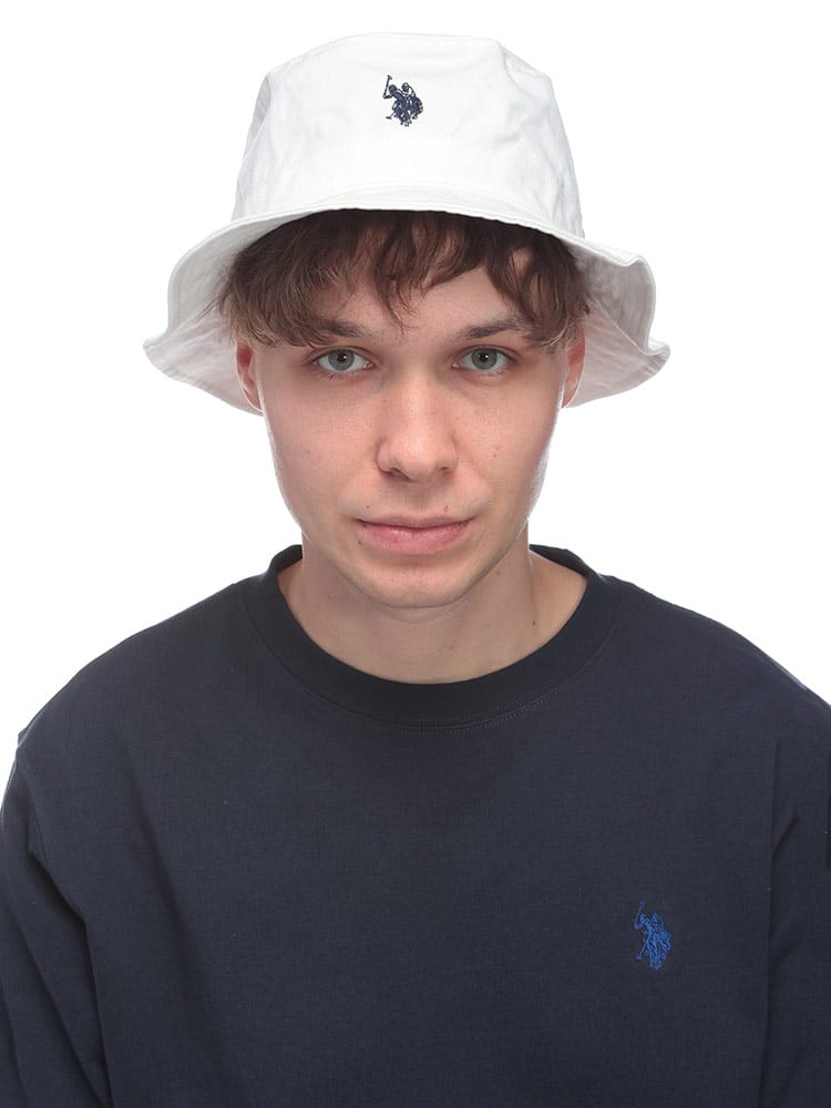 U.S. POLO ASSN.  (ユーエスポロアッスン) ワンポイント ツイル バケットハット PLM51951