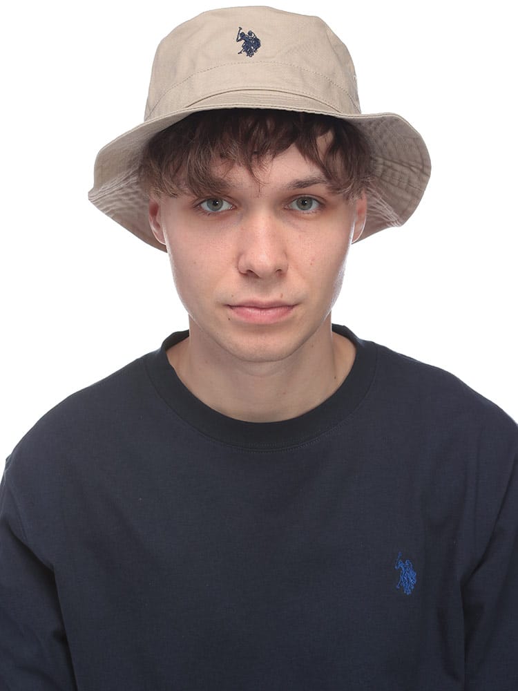 U.S. POLO ASSN.  (ユーエスポロアッスン) ワンポイント ツイル バケットハット PLM51951