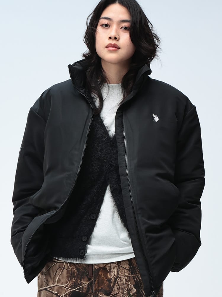 U.S. POLO ASSN. (ユーエスポロアッスン) ワンポイント フルジップ 