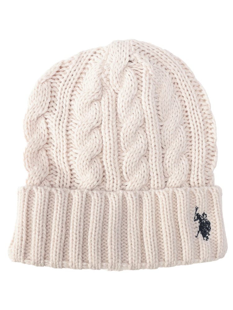 U.S. POLO ASSN.  (ユーエスポロアッスン) ワンポイントロゴ ニット ビーニー