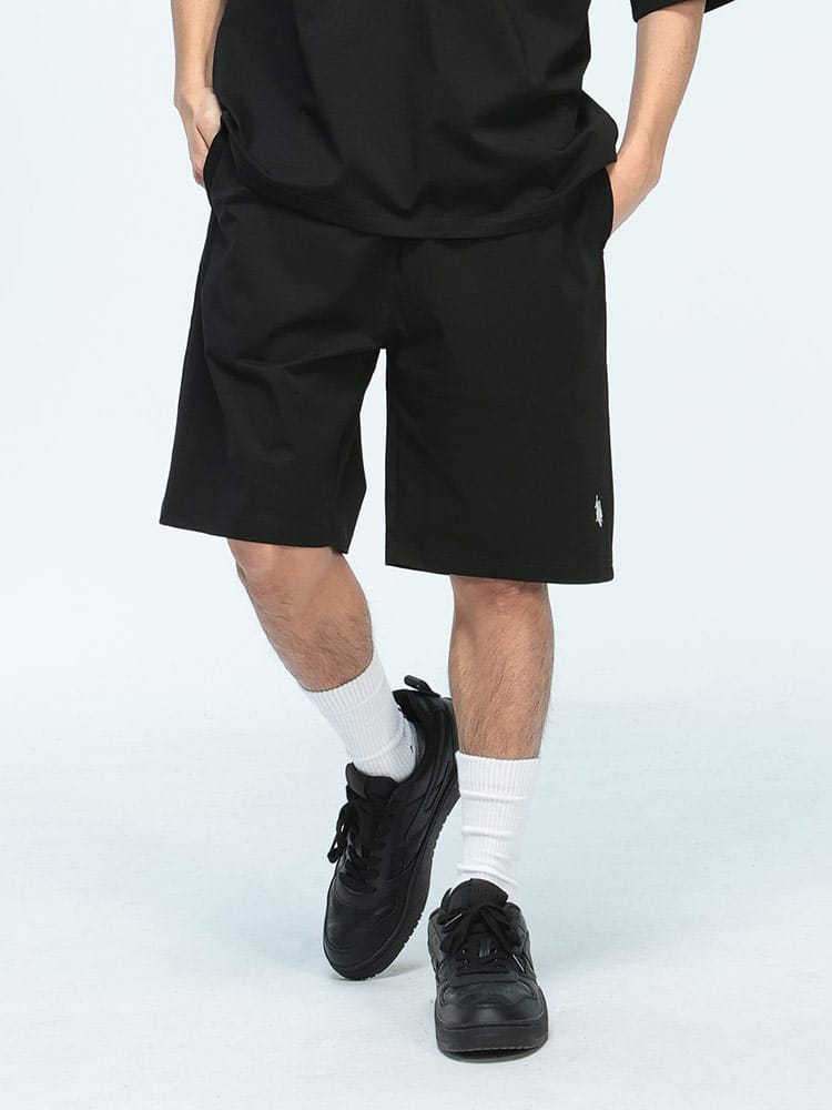 U.S. POLO ASSN.  (ユーエスポロアッスン) ショートパンツ 接触冷感 ワンポイント ハーフパンツ ボトムス 半ズボン シンプル ベーシック 春 夏 PLM61503