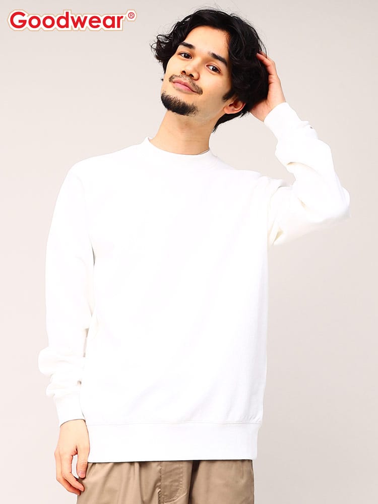 Goodwear (グッドウェア) USAコットン 無地 クルーネック スウェット トレーナー REGULAR ヘヴィーウエイト