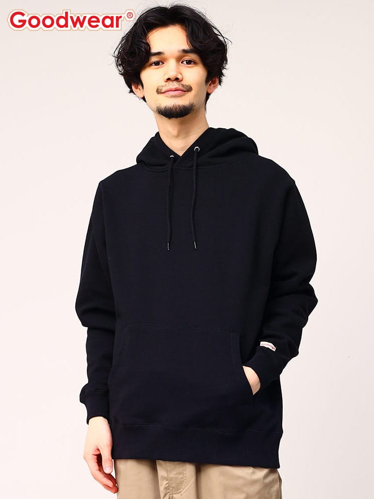 Goodwear (グッドウェア) USAコットン 無地 プルオーバー スウェット パーカー REGULAR ヘヴィーウエイト プルパーカー