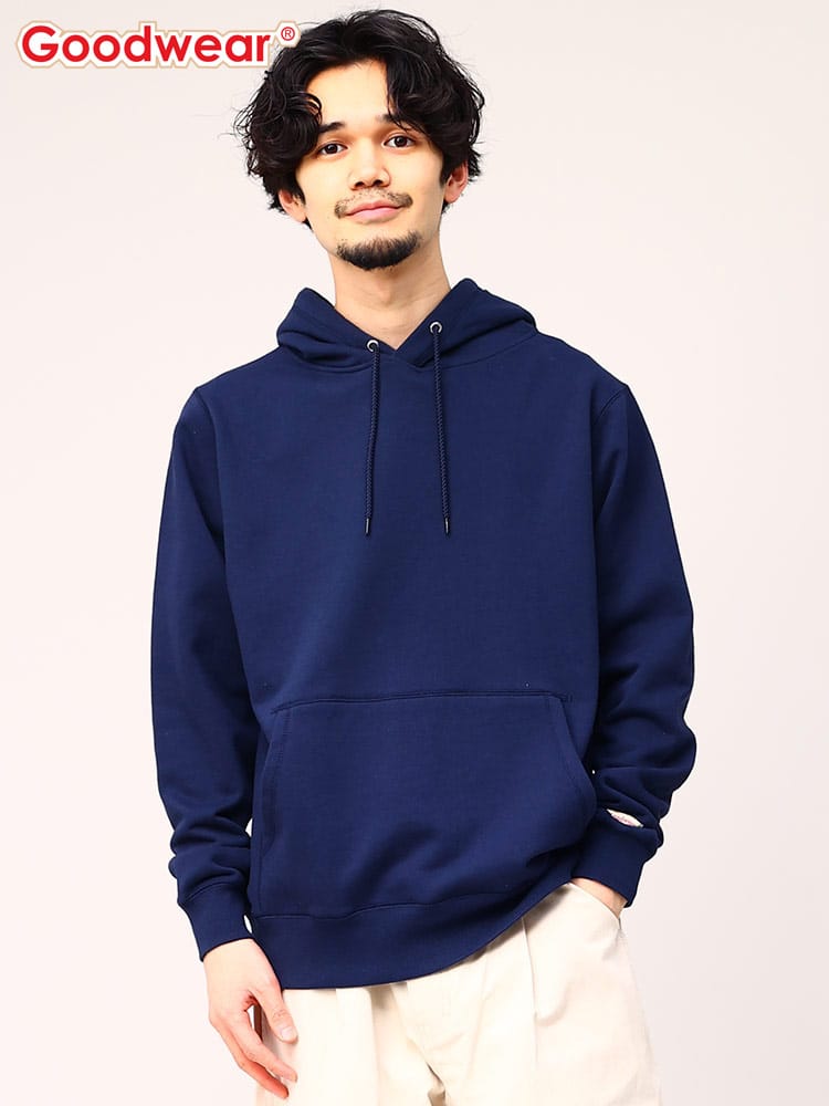 Goodwear (グッドウェア) USAコットン 無地 プルオーバー スウェット パーカー REGULAR ヘヴィーウエイト プルパーカー