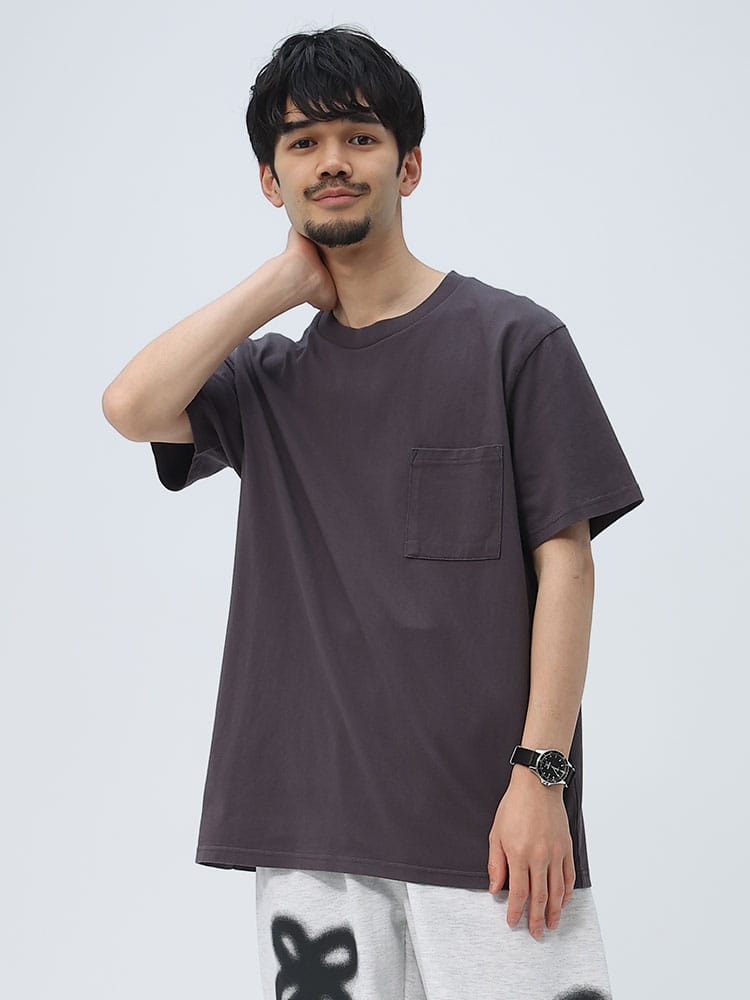 Goodwear (グッドウェア) USAコットン ポケット クルーネック 半袖 Tシャツ REGULAR