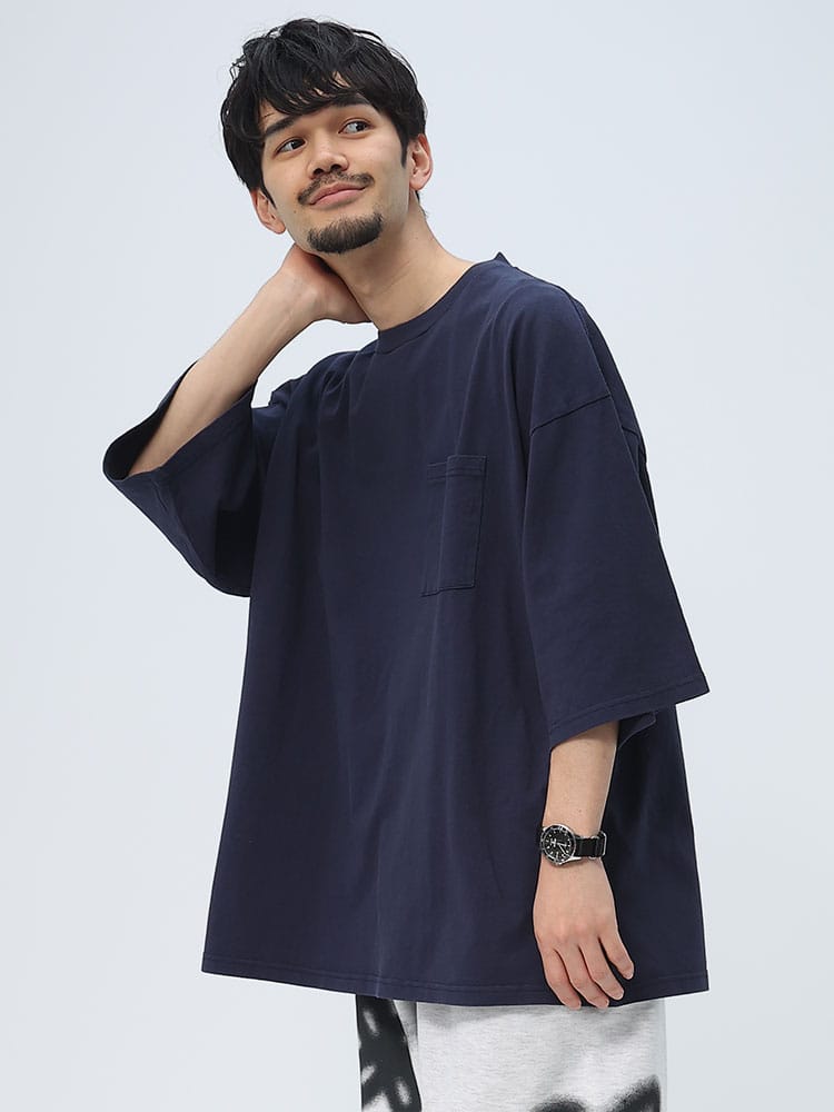 Goodwear (グッドウェア) USAコットン ポケット クルーネック 半袖 Tシャツ SUPER BIG