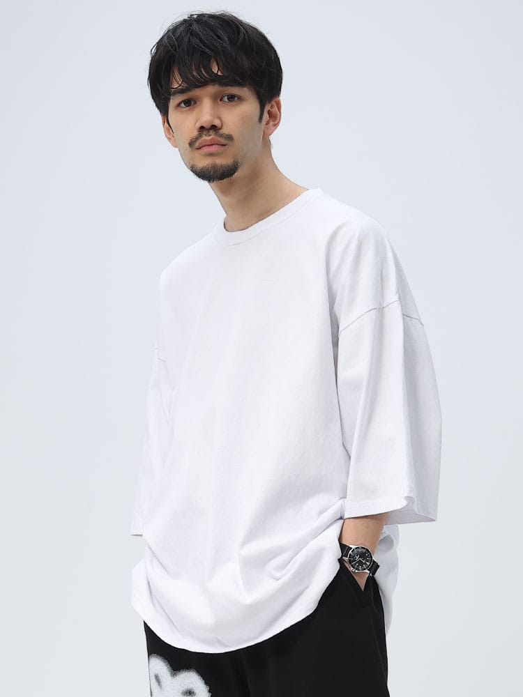 Goodwear (グッドウェア) USAコットン 無地 クルーネック 半袖 Tシャツ SUPER BIG