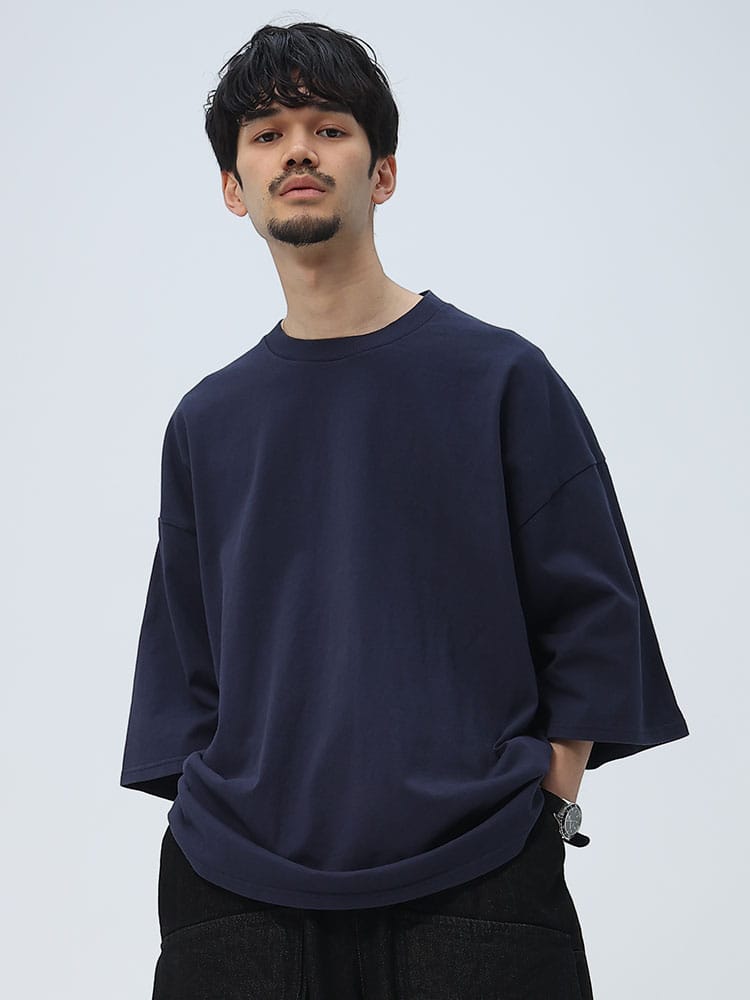 Goodwear (グッドウェア) USAコットン 無地 クルーネック 半袖 Tシャツ SUPER BIG