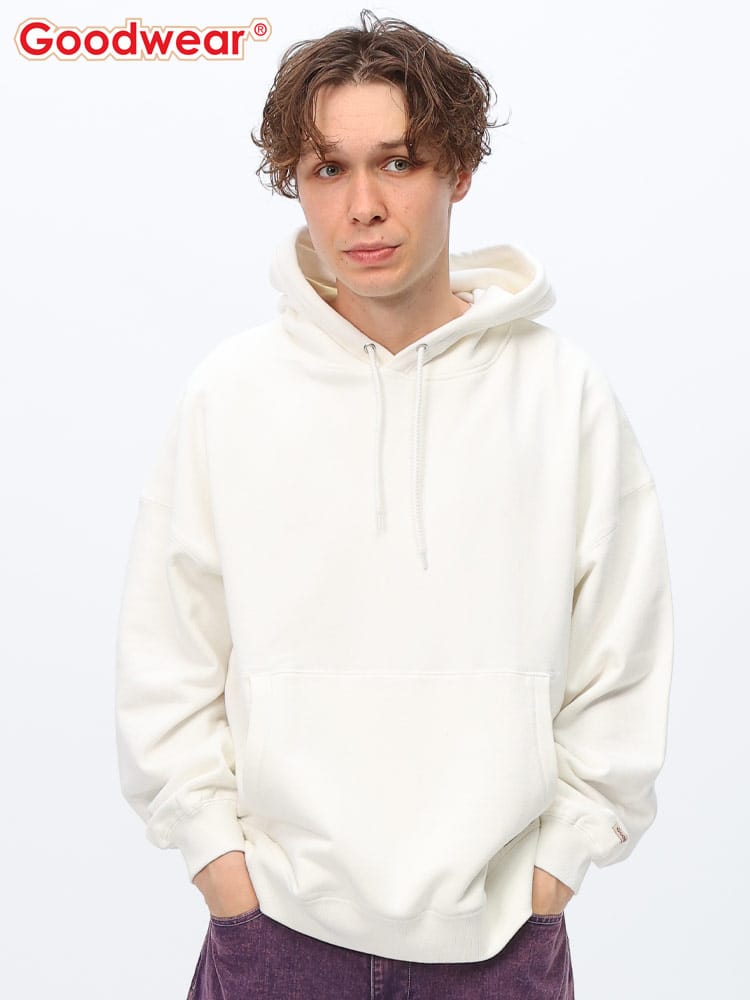 Goodwear (グッドウェア) USAコットン 無地 プルオーバー BIG パーカー