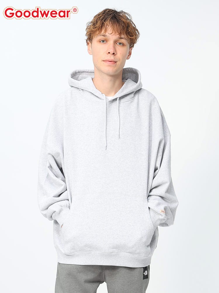 Goodwear (グッドウェア) USAコットン 無地 プルオーバー BIG パーカー