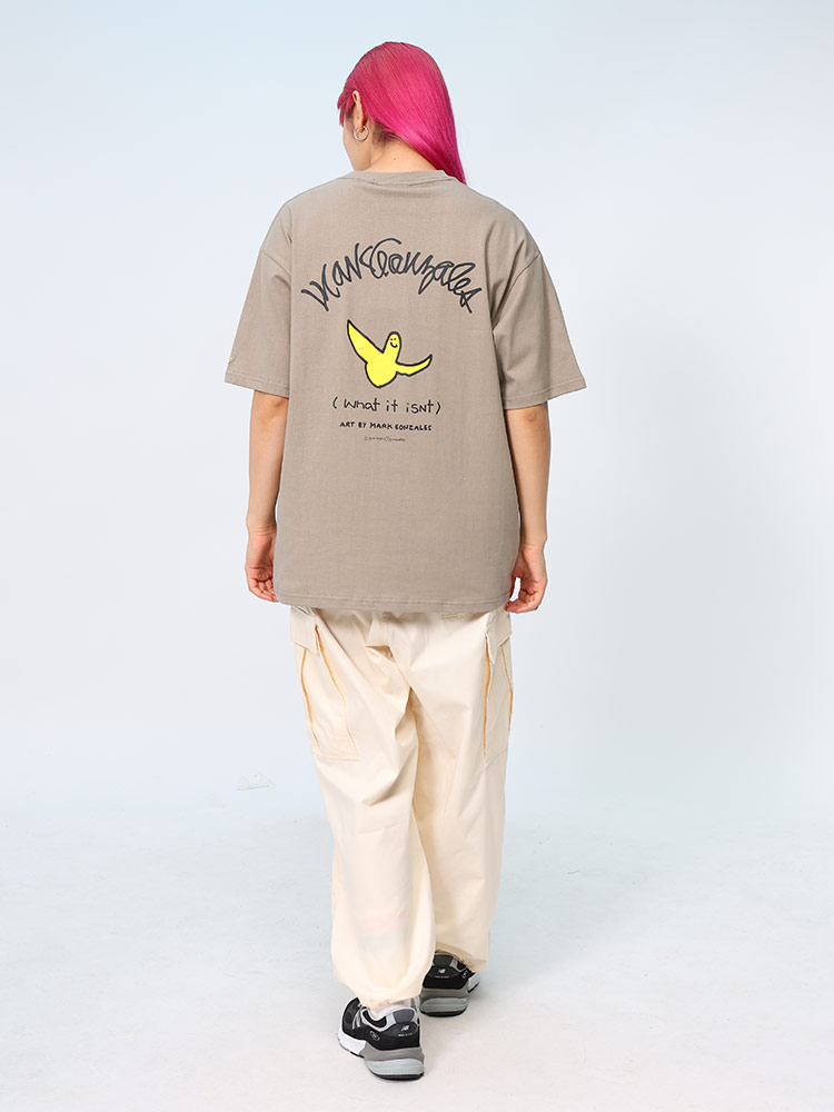 Mark Gonzales (マークゴンザレス) ゴンバトバックプリント クルーネック 半袖 Tシャツ 2H713360【サカゼン公式通販】