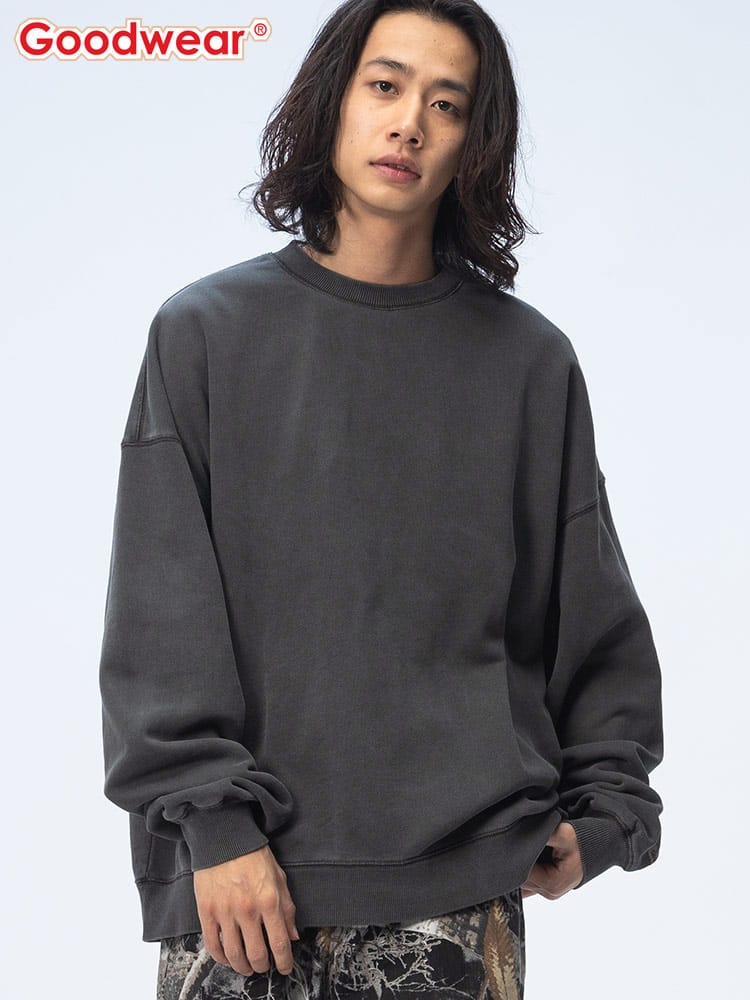 Goodwear (グッドウェア) USAコットン 無地 BIG トレーナー 2W764210