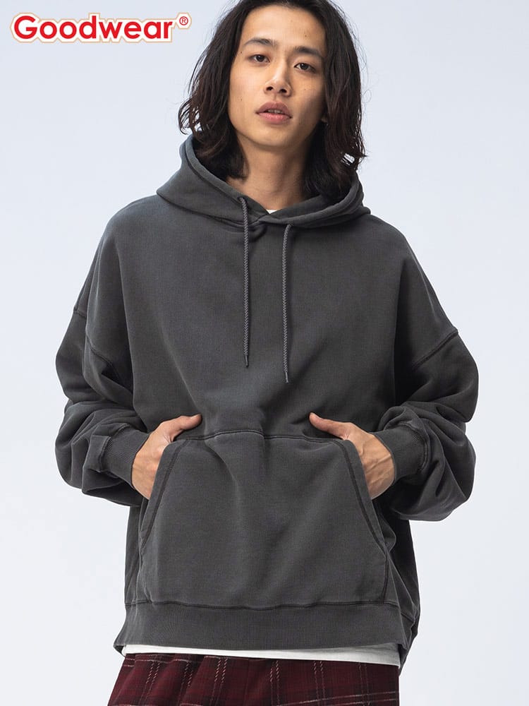 Goodwear (グッドウェア) USAコットン 無地 プルオーバー パーカー 2W764211