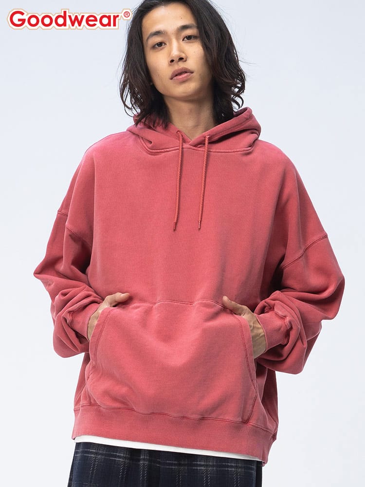 Goodwear (グッドウェア) USAコットン 無地 プルオーバー パーカー 2W764211