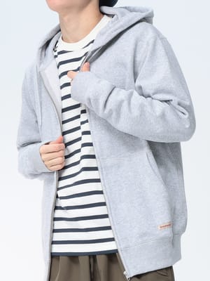 Goodwear (グッドウェア) USAコットン レギュラーシルエット フルジップ パーカー