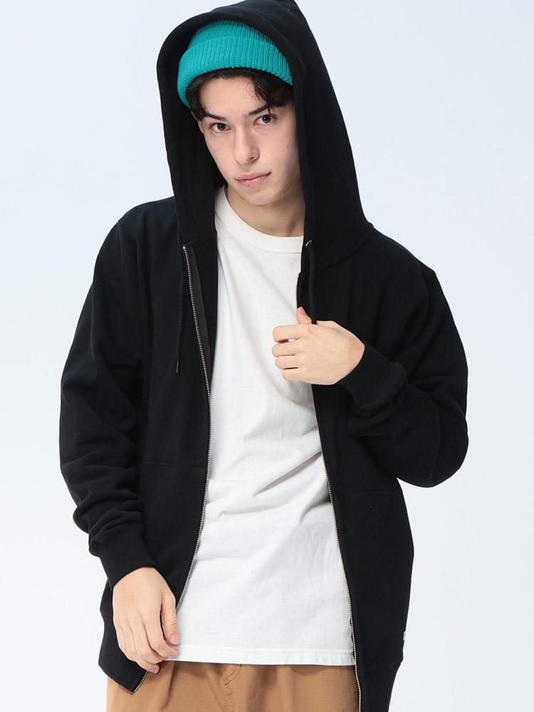 Goodwear (グッドウェア) USAコットン レギュラーシルエット フルジップ パーカー