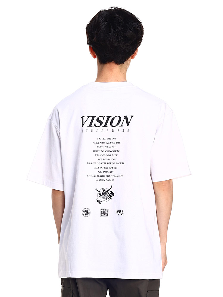 ヴィジョンストリートウェア Tシャツ バックプリント VISION STREET ...