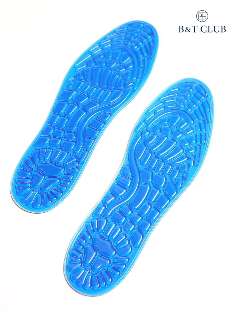 大きいサイズ メンズ B＆T CLUB (ビーアンドティークラブ) 水洗い可能 衝撃吸収 ゲルインソール 25-30cm