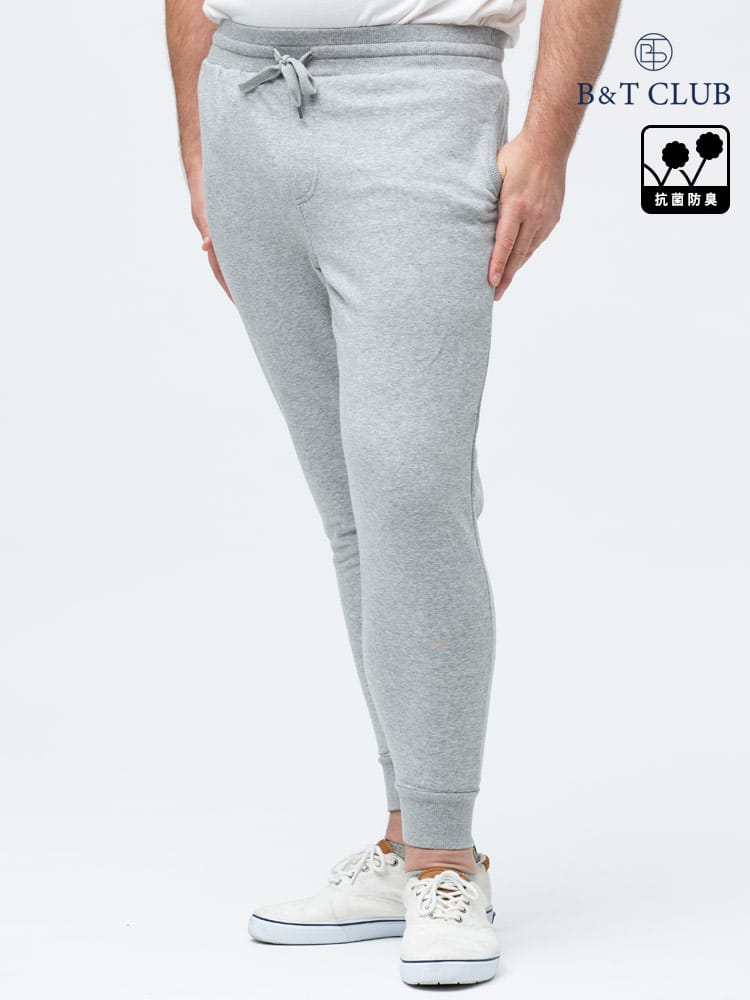 大きいサイズ メンズ B＆T CLUB (ビーアンドティークラブ) USAコットン 迷彩＆無地 スウェット ロングパンツ