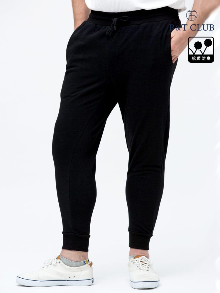 大きいサイズ メンズ B＆T CLUB (ビーアンドティークラブ) USAコットン 迷彩＆無地 スウェット ロングパンツ