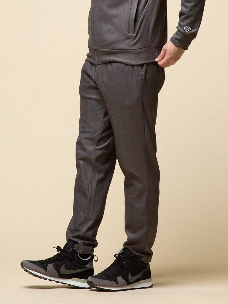 KAITEKI+ (カイテキプラス) 抗菌防臭 ストレッチ 裏フリース スムース 前閉じ イージーパンツ ルームウェア