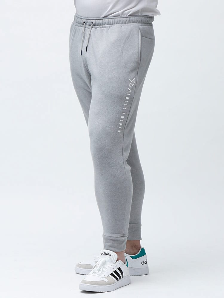 大きいサイズ メンズ Arnold Palmer (アーノルドパーマー) 裏起毛 ワンポイント スウェットパンツ