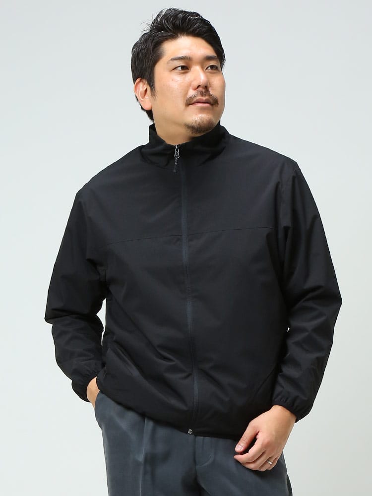在庫処分 返品交換不可 大きいサイズ メンズ B＆T CLUB (ビーアンドティークラブ) ALL-WEATHER 撥水 ストレッチ 防花粉 裏メッシュ フルジップ ジャケット
