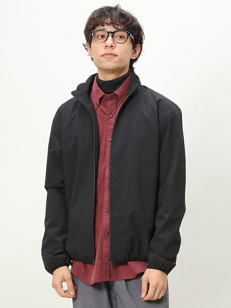 SAKAZEN (サカゼン) ALL-WEATHER 撥水 ストレッチ 防花粉 無地 フルジップ ジャケット