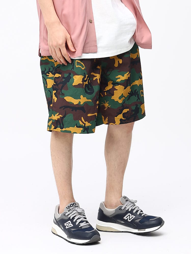 FIRST DOWN USA (ファーストダウンユーエスエー) ナイロン ショートパンツ COZY SHORTS TASLAN NYLON