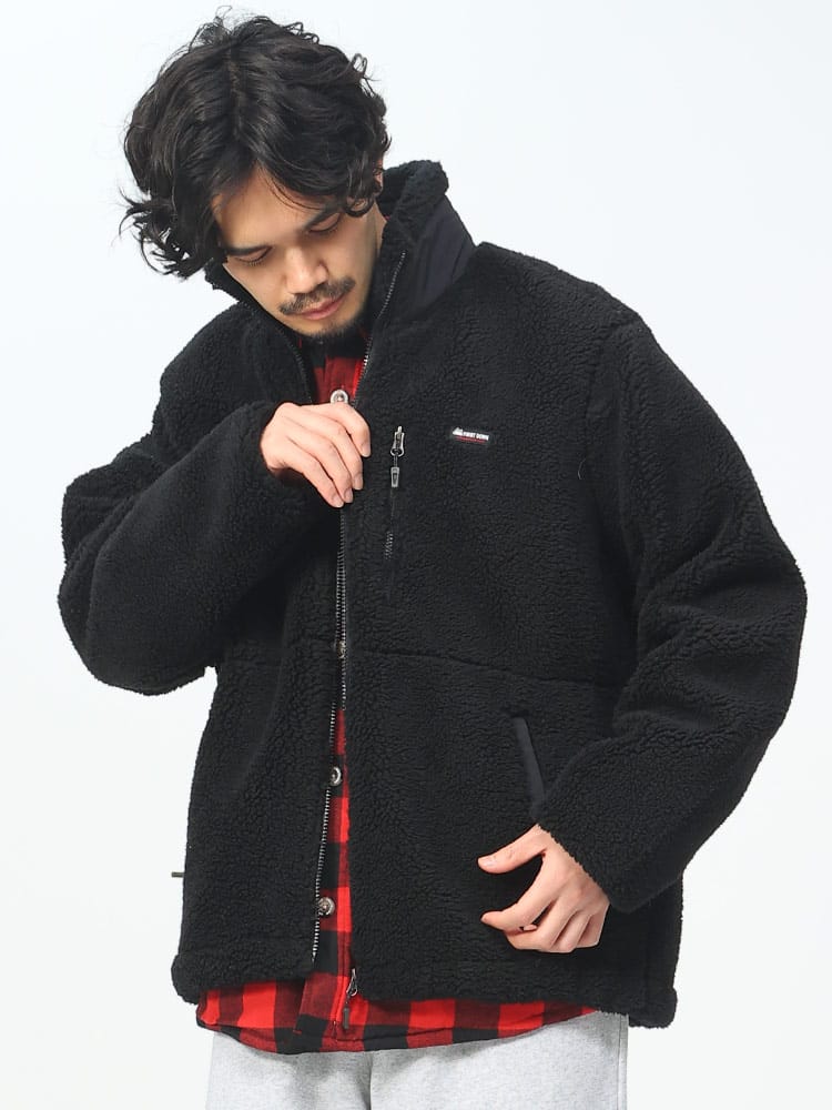 FIRST DOWN (ファーストダウン) タンブリングボア フルジップ ジャケット