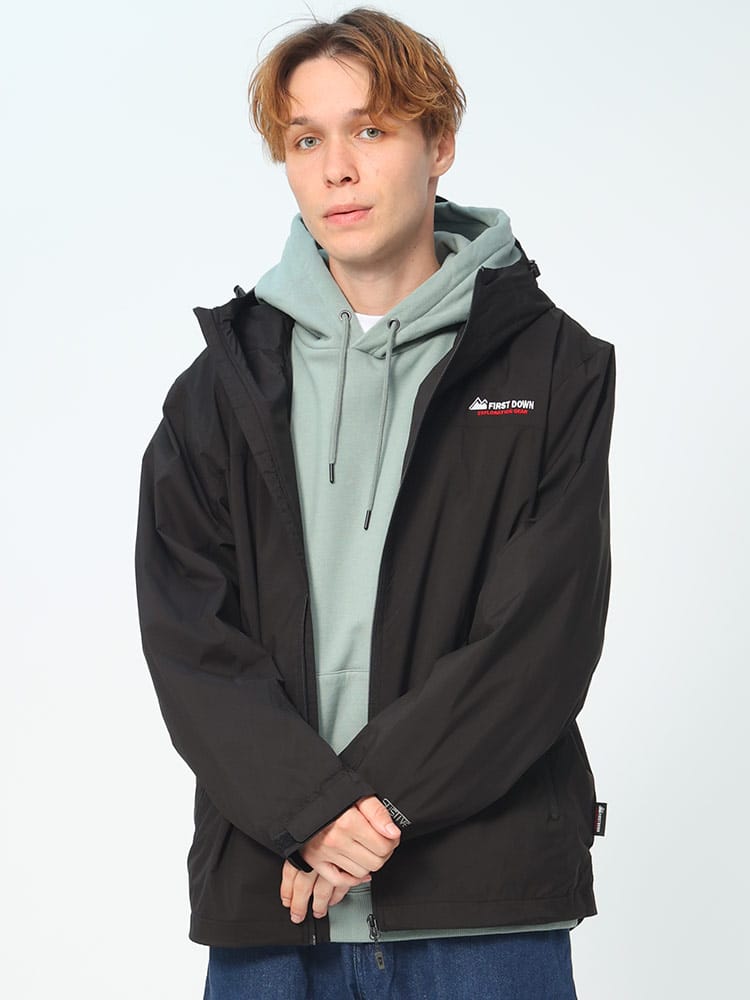 FIRST DOWN (ファーストダウン) ALL-WEATHER ストレッチ 撥水 フルジップ パーカー