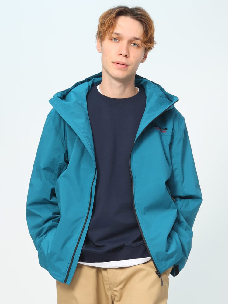 FIRST DOWN (ファーストダウン) ALL-WEATHER ストレッチ 撥水 フルジップ パーカー