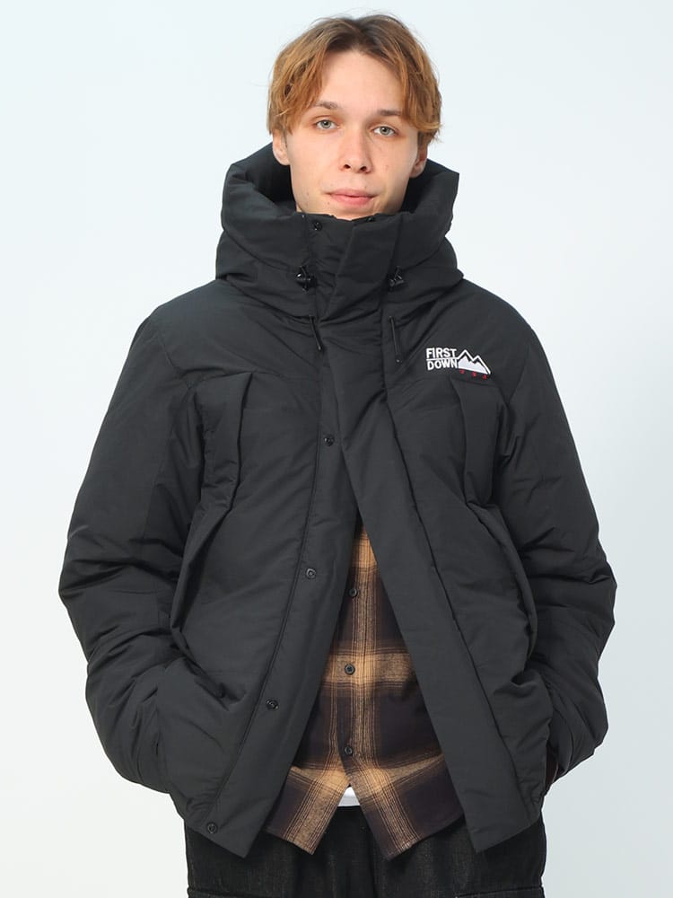 FIRST DOWN USA (ファーストダウンユーエスエー) フード フルジップ ダウンパーカー WRAP DOWN PARKA