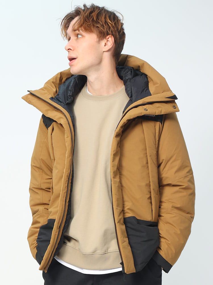 FIRST DOWN USA (ファーストダウンユーエスエー) フード フルジップ ダウンパーカー WRAP DOWN PARKA