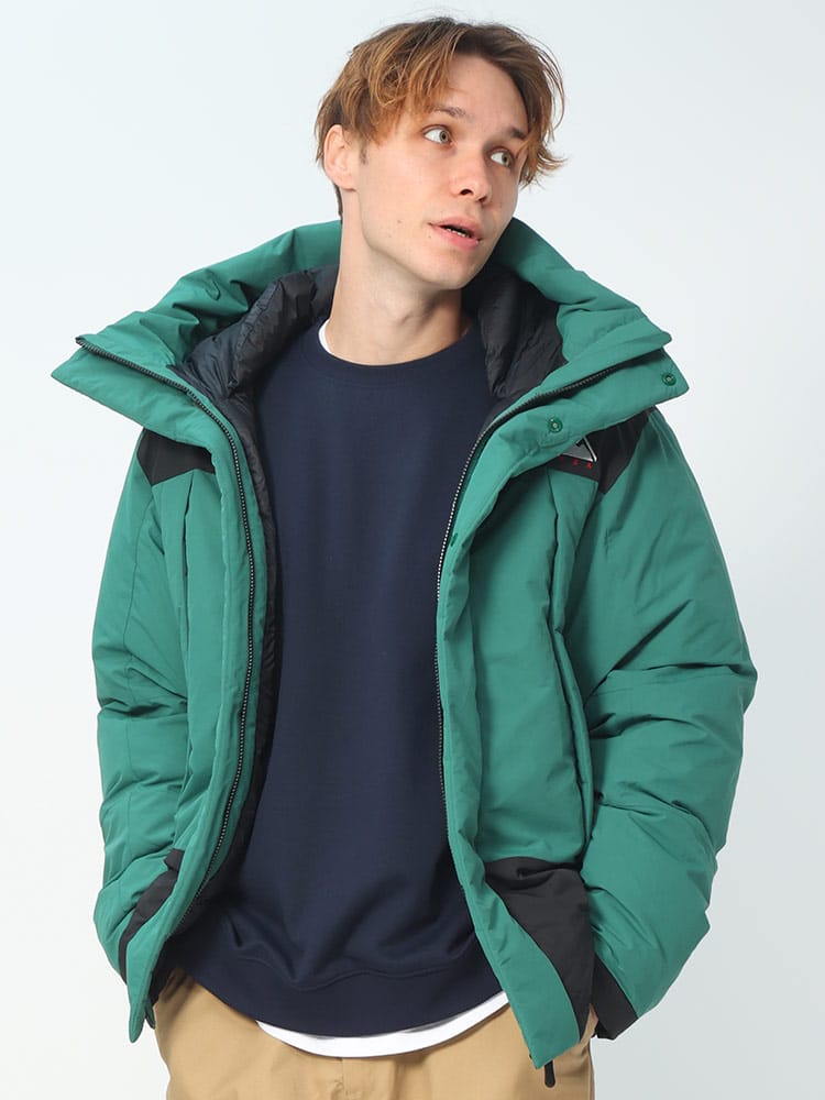 FIRST DOWN USA (ファーストダウンユーエスエー) フード フルジップ ダウンパーカー WRAP DOWN PARKA