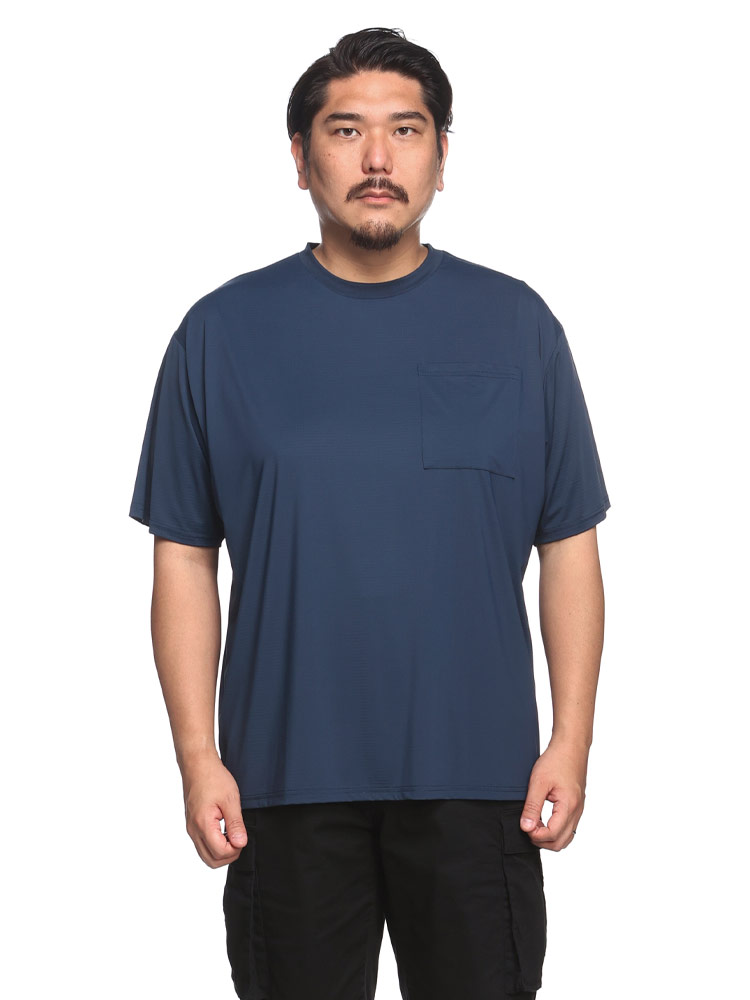 clapTシャツ３枚セット 快ラクWEAR 半袖 Tシャツ ドライ 冷感 ストレッチ ポケットT