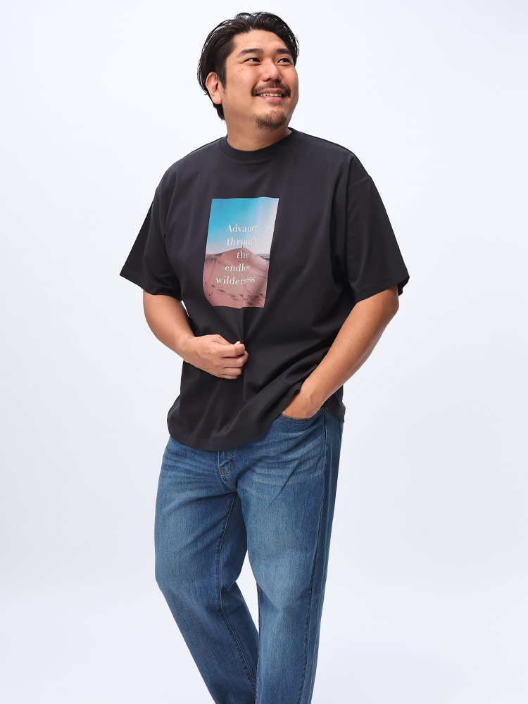 本店限定！ TENDERLOIN 半袖Tシャツ TEE タイダイ ブルー 青 S