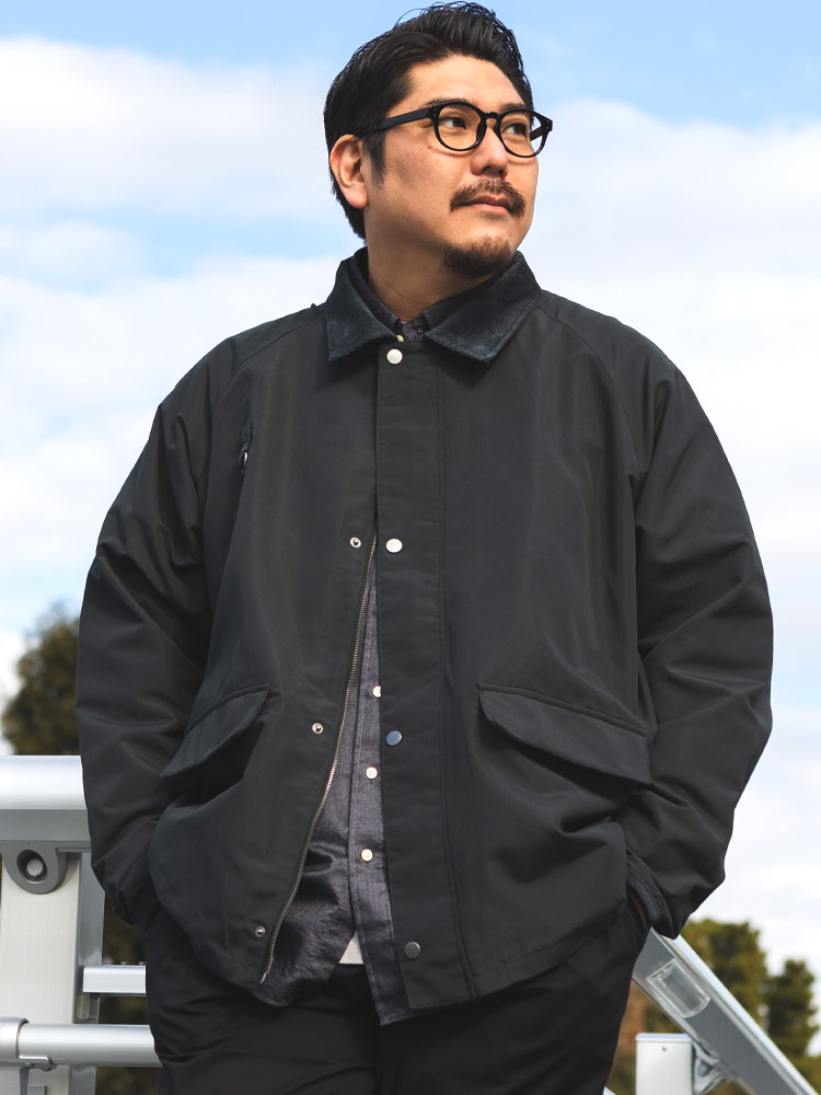 フライフィッシング ジャケット 裏起毛 フルジップ アウター ブルゾン ミリタリー 大きいサイズ メンズ
