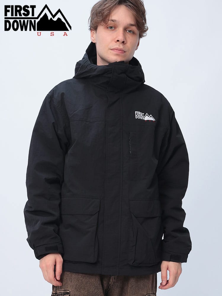 FIRST DOWN USA (ファーストダウンユーエスエー) 3WAY フリースライナー付き マウンテンパーカー F742013