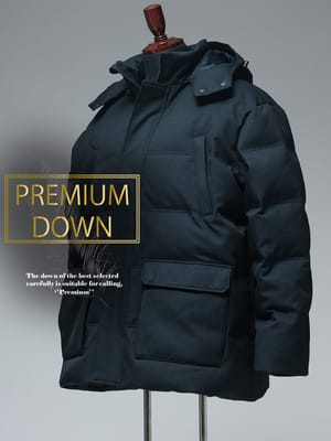大きいサイズのダウンジャケット 5XL(X3相当)（メンズ）【サカゼン公式 