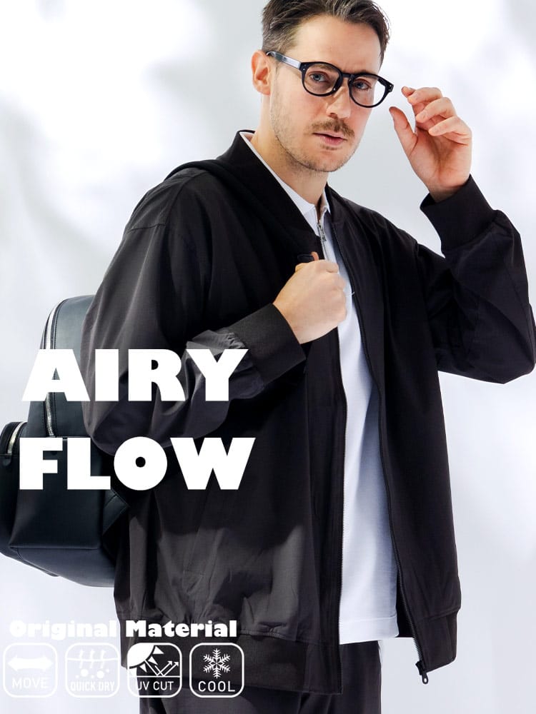 シャツ 半袖 メンズ 大きいサイズ AIRYFLOW ストレッチ 吸水速乾 UVカット 接触冷感 トップス カジュアルシャツ 無地 涼しい 春 夏 