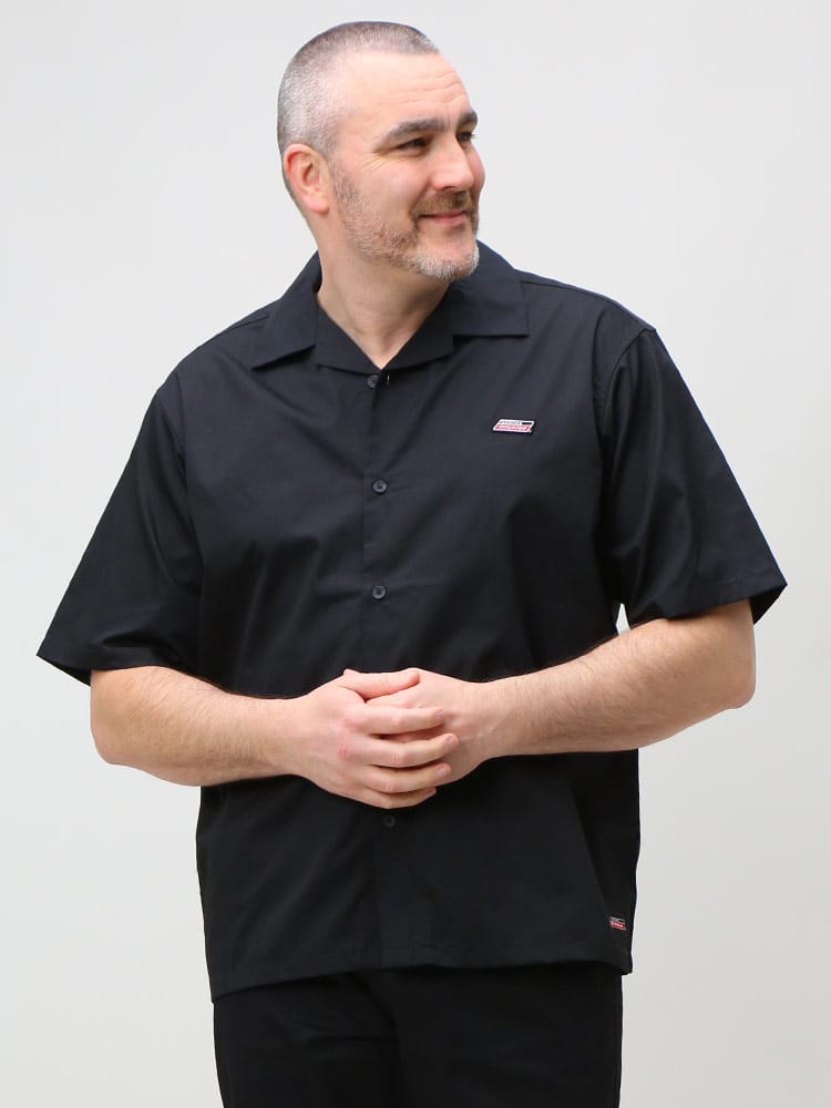 大きいサイズ メンズ GENUINE DICKIES (ジェニュインディッキーズ) 無地＆チェック 半袖 シャツ