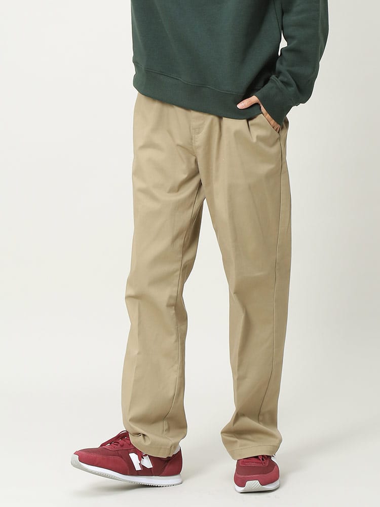 Dickies (ディッキーズ) ストレッチツイル 無地 イージーパンツ