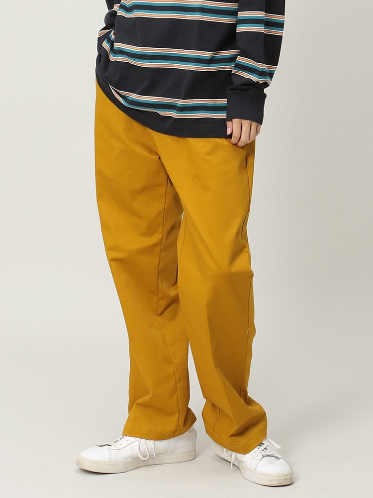 Dickies (ディッキーズ) ストレッチツイル 無地 イージーパンツ