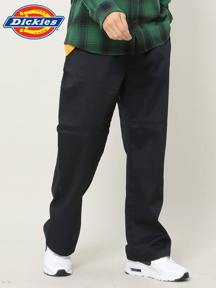 Dickies (ディッキーズ) ストレッチツイル ノータック イージーパンツ