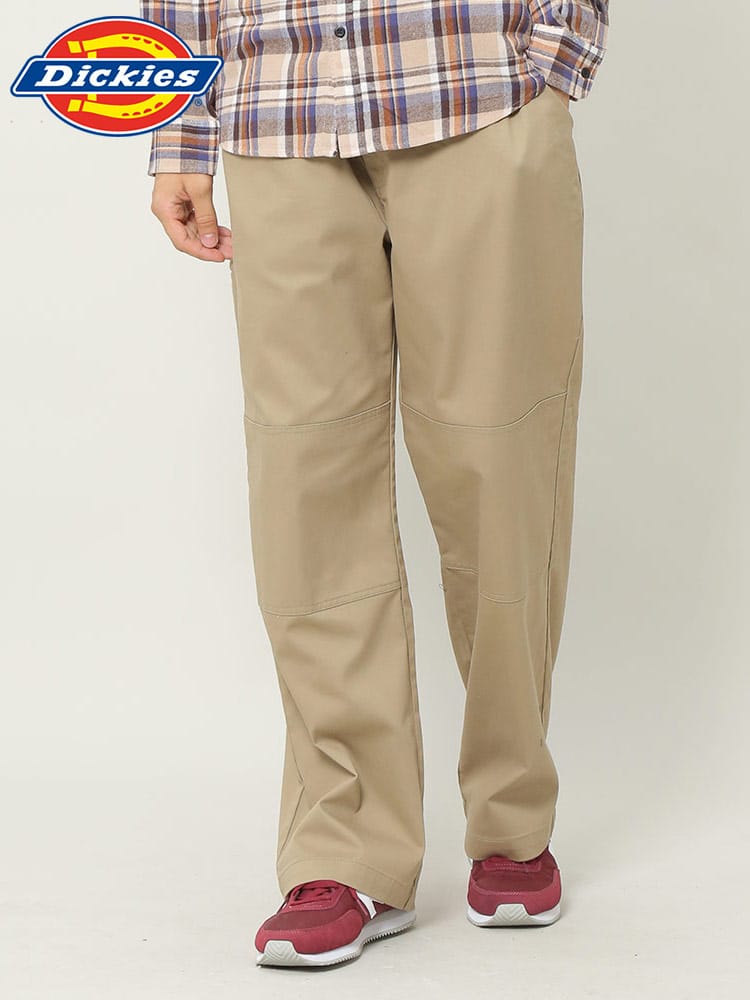 Dickies (ディッキーズ) ストレッチツイル ノータック イージーパンツ