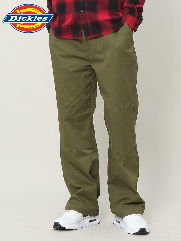 Dickies (ディッキーズ) ストレッチツイル ノータック イージーパンツ