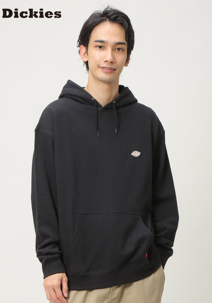 Dickies (ディッキーズ) 裏毛 ワンポイント プルオーバー パーカー