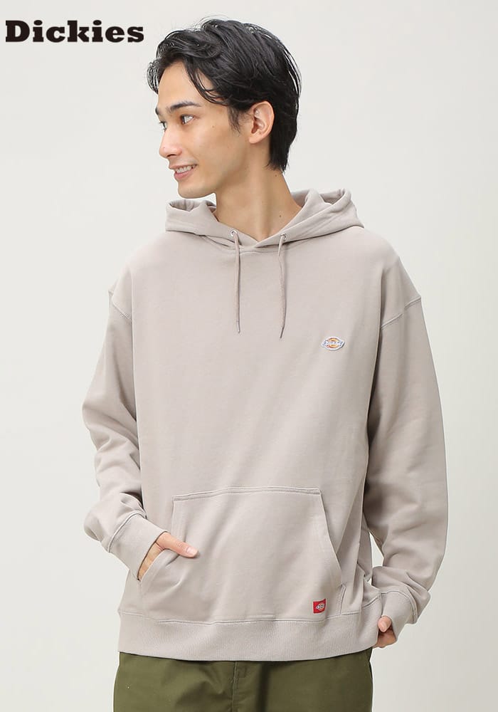 Dickies (ディッキーズ) 裏毛 ワンポイント プルオーバー パーカー