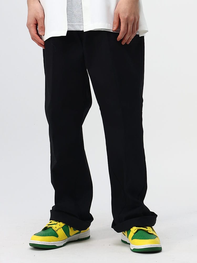 Dickies (ディッキーズ) 無地 ジップフライ イージー ワークパンツ